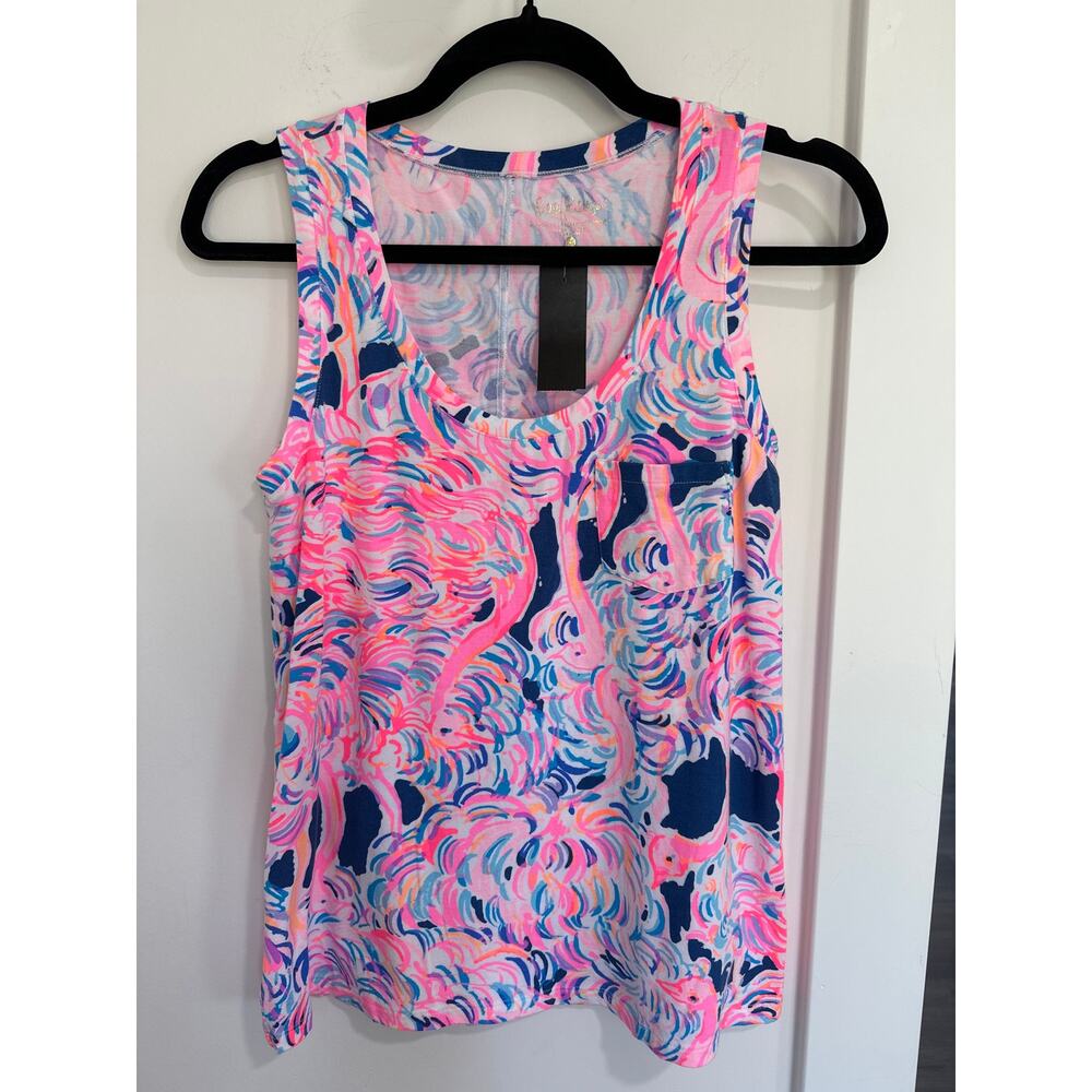 Lilly Pulitzer Cotton Blend Tank Top Size XS